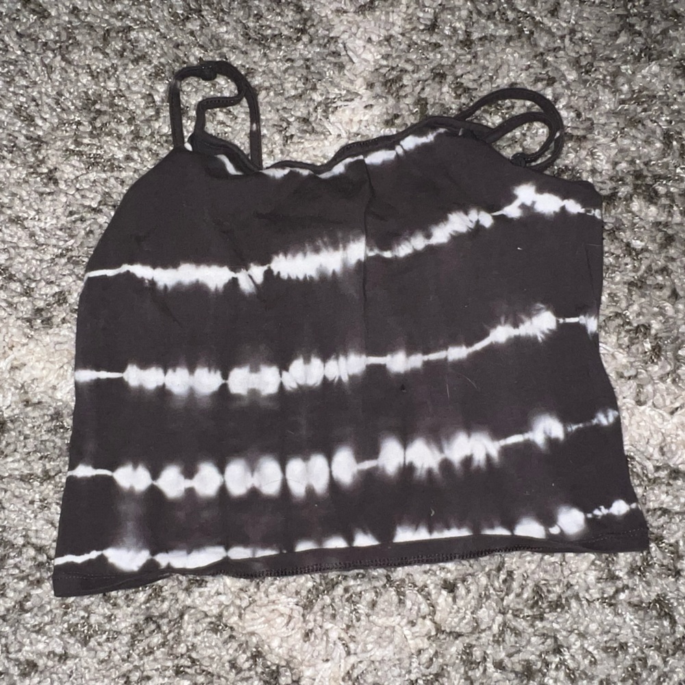 striped crop top